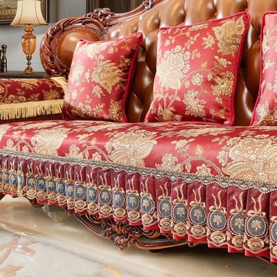Europese Bank Kussenhoes Woonkamer Decoratie Universeel Voor Alle Seizoenen Bankhoezen Jacquard Stof Antislip Slipcover 1pc armrest 55x60cm