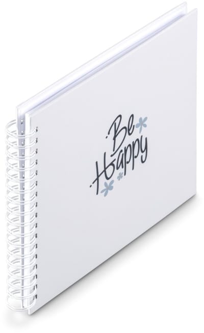 Hama Spiraal fotoalbum - Good Things - 28x24 - 50 pagina's - Happy