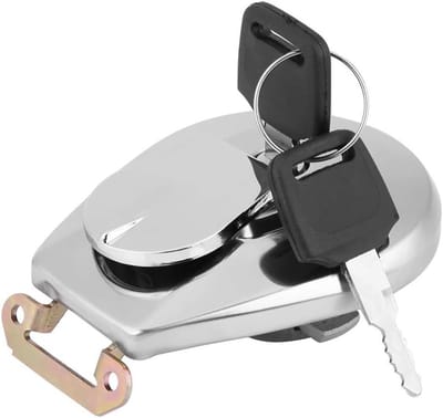 Motorfiets Brandstof Tankdop met 2 Sleutels voor Honda VF750C, VF750 en VF700 - Duurzaam en Betrouwbaar Accessoire