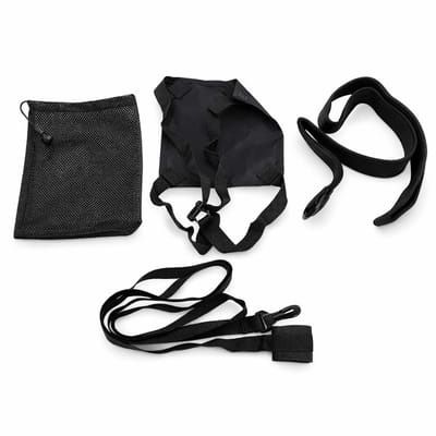 Dailygoods- Zwemparachutetrainingsset Professioneel - Zwemweerstandstrainingsgordelset - Draagbaar - Opvouwbaar - Lichtgewicht - Verbeter zwemvaardigheden - Zwemtraining