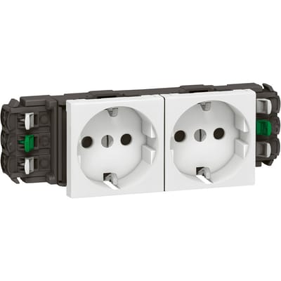 Legrand Mozaïek Wandstopcontact (WCD schakelmateriaal) (Europese Stekkerdoos) - 077402