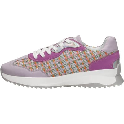 Rieker Evolution Sneakers paars Textiel - Dames - Maat 37
