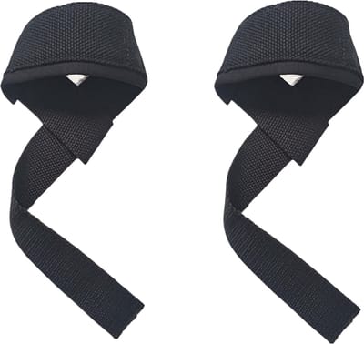 Bovista Wrist Wraps - Lifting Straps - Crossfit Grips - Polsband - Krachttraining - Fitness - Deadlift - Gewichtheffen - Zwart