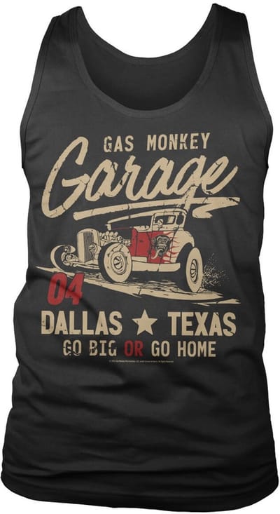Gas Monkey Garage Tanktop GmgGo Big Or Go Home Tanktop GMG-7-GMG003-H95-10