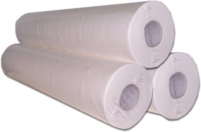 Onderzoeksvel Rollen - Massagerol Laken - Professioneel Gebruik - 2-Laags Papier - 50 x 38 cm - Wit