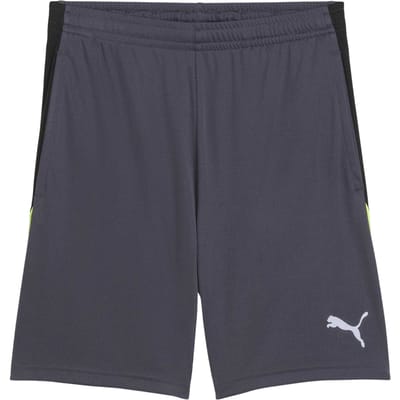 Puma Voetbalshorts voor heren – Individualliga (Grijs/Geel)