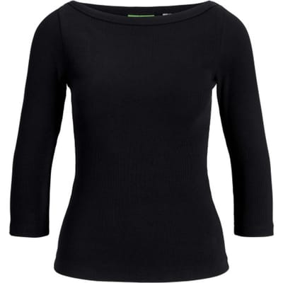 slim fit shirt met lange mouwen met 3/4-mouw model 'FIFI'