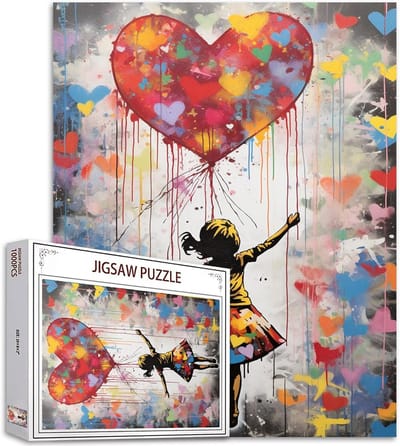 Legpuzzel 1000 Stukjes Kunstwerk Stijlvolle Muurdecoratie voor Volwassenen