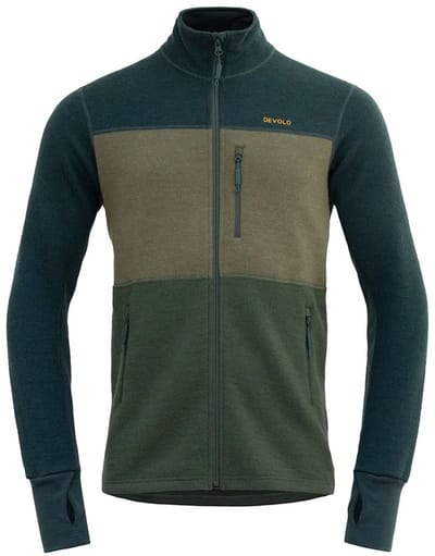 Devold Of Norway Thermo Wool Jas Groen M Man