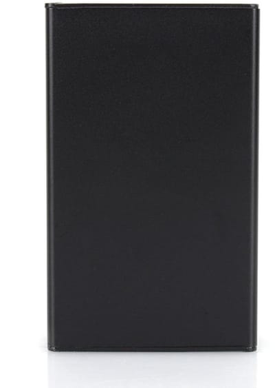 Projectbehuizing - Instrumentenkast - Elektronica Bouwen - Zandstraal Oxidatie - 80x50x20mm - Zwart