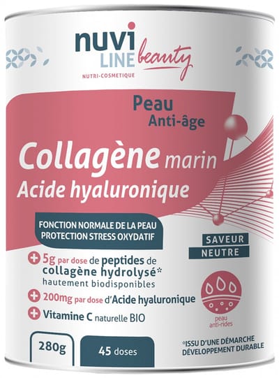 Nuviline Beauty Marine Collageen Hyaluronzuur 280 g
