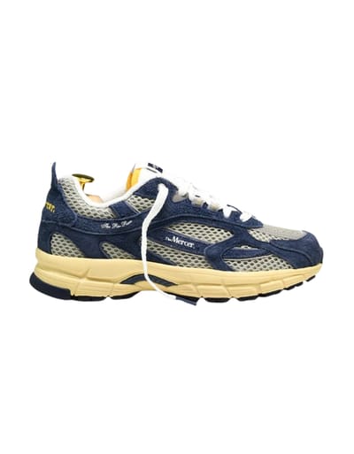 Mercer The Re-run Americana Sneakers Donkerblauw Me263029
