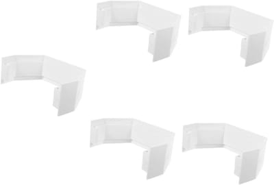 Goot Verlengstuk - Regenpijp Adapter - Waterafvoer Beheren - Lekvrije Pasvorm - 14.5 x 9 cm - Wit