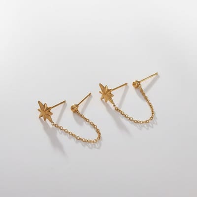 Oorbellen met Kettingdetails – Modern Statement | Twinolo
