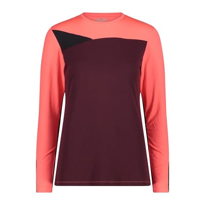 Cmp 33n2716 T-shirt Met Lange Mouwen Roze M Vrouw