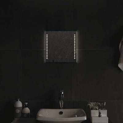 vidaXL Badkamerspiegel LED 30x30 cm