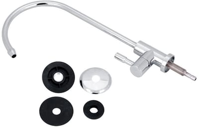 Jhubersproducts - Keuken Waterkraan - 1/4'' Zinklegering - Omgekeerde Osmose - 30.5cm - Geschikt voor Waterfilter - Duurzaam en Stijlvol - Ideaal voor