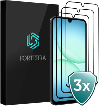 Screenprotector 3 Stuks - Geschikt voor Samsung Galaxy A17 - Full Cover - Beschermglas - Gehard Glas - Tempered Glass - Screen Protector
