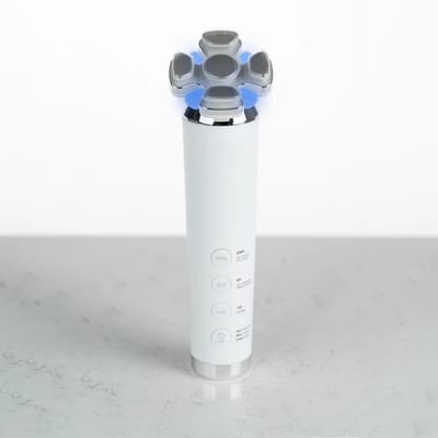 Anti Verouderings Gezichts Apparaat met EMS, radiofrequentie, lichttherapie en trillingen