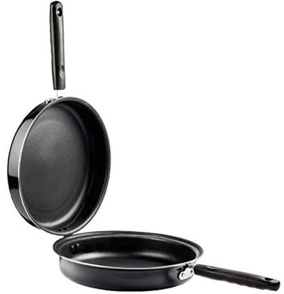 Inductie Tortilla Pan 24cm - Aluminium Koekenpan met Non-Stick Coating