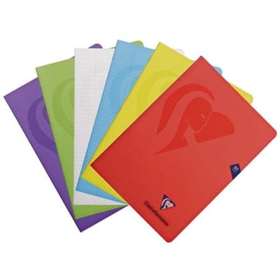 Clairefontaine schrift mimesys voor ft A4, 80 bladzijden, kaft in PP, gelijnd