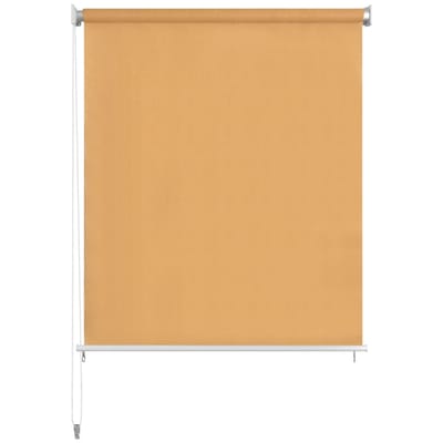 vidaXL Rolgordijn voor buiten 125(B)x140(H) cm beige