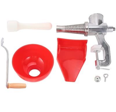 Dailygoods- Sapcentrifuge Handmatig - Aluminiumlegering - Roestvrijstalen Filter - Multifunctioneel - Voor Tomaten/Sinaasappelsap - Efficiënt Sap Maken - Fruitpers