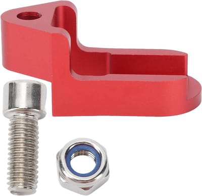 Vouwfiets Rem Zadel - Conversie Onderdeel - Fiets Aanpassen - Sterke Aluminium Legering - Voor 20 Inch - Rood
