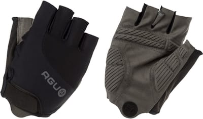 AGU Super Gel Fietshandschoenen Zomer - Wielrenhandschoenen Dames & Heren - Zwart - Maat XS
