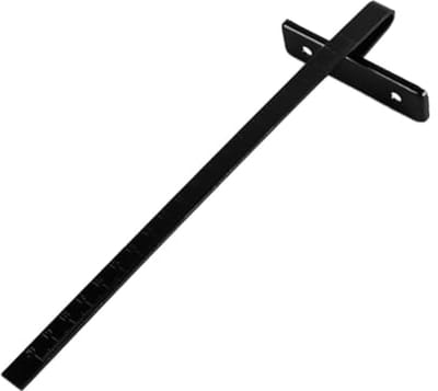 Cirkelzaag geleider 24x8cm - diepte-instelling - meetlat voor precisie sneden - eenvoudig rechte lijnen volgen - SnelShoppen