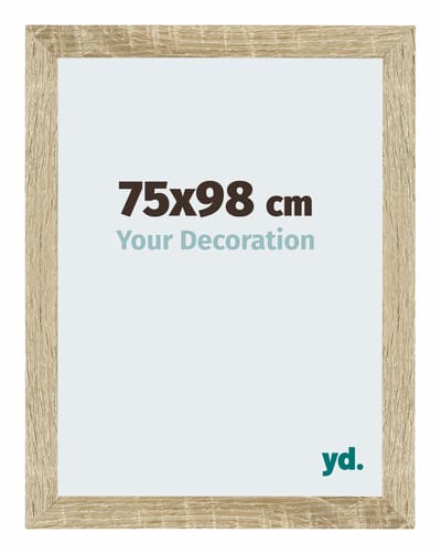 Your Decoration - Puzzellijst 75x98 cm - Sonoma Eiken - Puzzellijst 1500-2000 stukjes - MDF Fotolijst - Mura