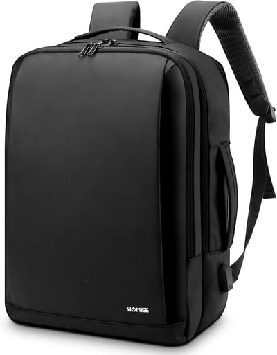 Uitbreidbare Reisrugzak 38L voor Laptop - Antidiefstal, Handbagage goedgekeurd, Met USB-oplaadpoort en Veel Vakken