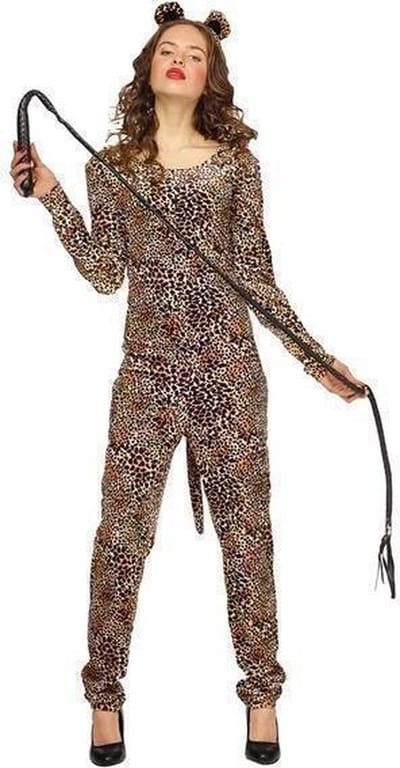 Panter Jumpsuit Plush Dames - Maat 36