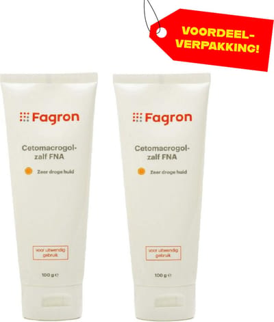 2x Fagron Cetomacrogolzalf FNA - 100 ml - Voordeelverpakking!