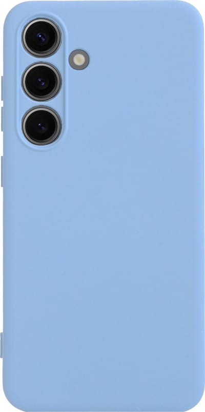 ShieldCase siliconen hoesje geschikt voor de Samsung Galaxy S25 Plus hoesje - TPU / Siliconen back cover - telefoonhoesje (paars)