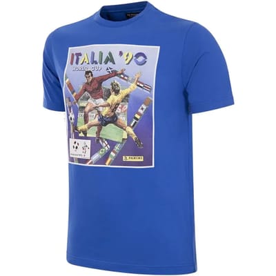 COPA - Panini FIFA Italië 1990 World Cup T-shirt - Mannen - Blauw - S