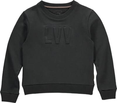LEVV Daniel Sweater Jongens - Donkergrijs - Maat 152