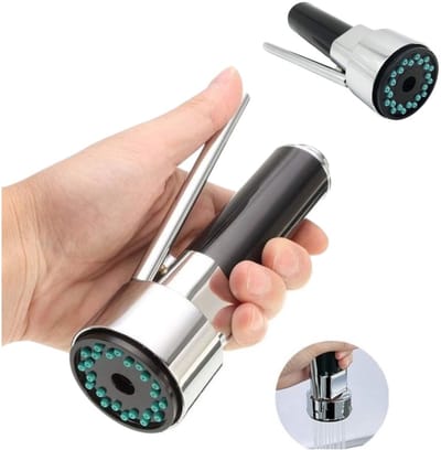 Keukenkraan Spray, Pull Down Sink Kraan Spray met Spray, Mengkraan Douchekop Vervangende Onderdelen, Gepolijst Chroom, Alleen voor G 1/2 Mannelijke Aansluiting