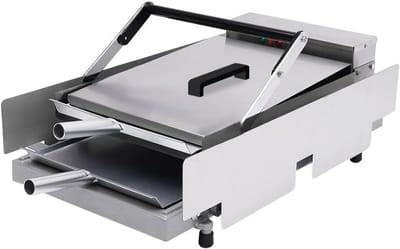 Professionele Hamburgerbroodjesgrill met Timer en Temperatuurregeling