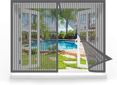 Versterkt Hordeur Hor Raam 145x135cm – Supersterk Vliegenhor Muggenhor Inzetraam