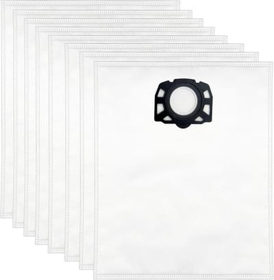 Famanu - Fleece stofzakken, geschikt voor Kärcher WD4, WD5, WD6 en MV4-MV6