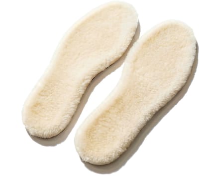 Sodrai Schapenwollen | 100% Echt Schapenwol | Warm & Comfortabel | Vilt | Maat 35 (PAK EEN MAAT GROTER)
