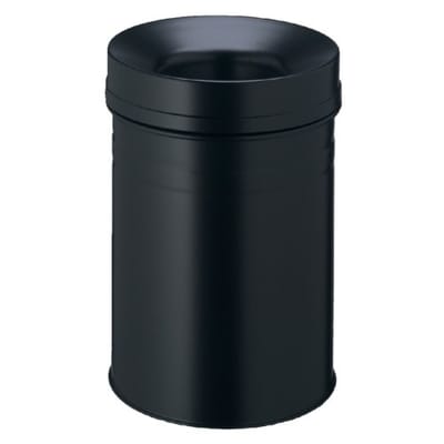Papierbak met vlamdover durable 3325-01 15 liter Zwart