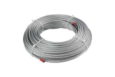 Staalkabel verzinkt 4 mm | Bundel 25 meter