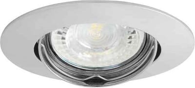 Kanlux LUTO inbouwspot Rond Chroom Kantelbaar