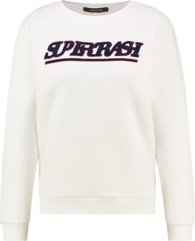 Supertrash - Trui - Sweater Dames - Wit - XS