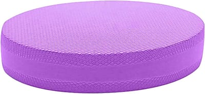 Balanskussen - Yoga Balansmat - Balans Training - Antislip Schuimrubber - 6 cm dik - Paars