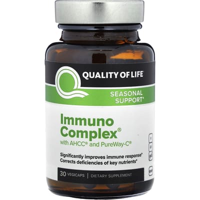 Levenskwaliteit, Immuuncomplex, 30 Plantaardige Capsules