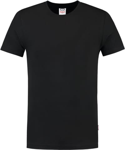 Tricorp 101014 T-Shirt Fitted Kids - Zwart - 152