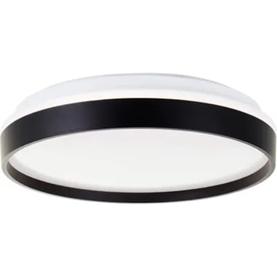Brilliant Plafondlamp Britt - Zwart - 33cm - Cct - 22w